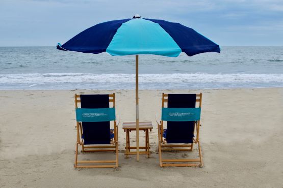 Beach Chair Umbrella and Accessories