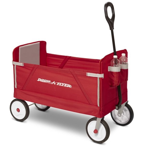 Radio Flyer Pathfinder Wagon, Base Red, 39″