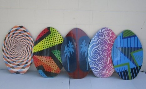 30” Wood Skim boards